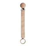 Bibs Paci Clip Ribbon Emzik Askısı-Blush