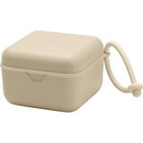 Bibs Pacifier Box Emzik Kutusu Vanilla - Krem