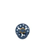 Bibs Polka Big Steel Babyblue Kauçuk Emzik - Lacivert