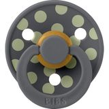 Bibs Studio Polka Big Kauçuk Emzik-Iron Sage - 0 - 6 Ay - Renkli