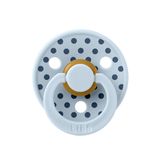 Bibs Studio Polka Small Emzik-Baby B.Steel Blue 0-6 Ay