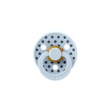 Bibs Studio Polka Small Emzik-Baby B.Steel Blue 6+ Ay