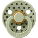 Bibs Studio Polka Small Kauçuk Emzik -Sage Iron - 0 - 6 Ay - Renkli