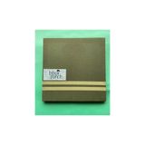 Bibu Punch Haki Yeşil Tuval Kasnak Duck Kumaş Özellikli 30 x 30 cm Boyutunda Kullanıma Uygun