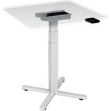 Bibus Motorlu Ayarlı Yükselen Alçalan Büst Kürsü Bistro Veteriner Masa Mekanizması - 48x48 cm. - Beyaz