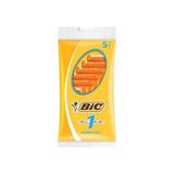 Bic 1 Sensıtıve 5'li Poşet Tıraş Bıçağı Hassas Cilt Dostu Ergonomik Tasarım ile Kullanım