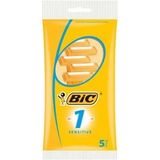 BIC 1 Tek Bıçaklı Tıraş Bıçağı 5'li Poşet