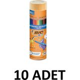Bic 10 Adet Kids Evolution Kuru Boya Kalemi 36LI Metal Tüp