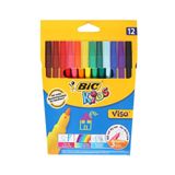 Bic 12 Renk Keçeli Kalem,0