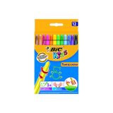 Bic 12'li Kids Turn Colour Çevirmeli Mum Boya
