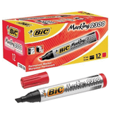 Bic 2300 Marker Kırmızı 12'li Kalem
