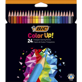Bic 24 Renk Color Up Üçgen Kuru Boya