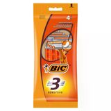 Bıc 3 Sensitive Tıraş Bıçağı 4'Lü Poşet (3 Bıçak) 3 Adet