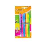 Bic 302796 Highlighter Grip Neon Renkler 6 lı Fosforlu Kalem