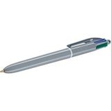 Bic 4 Colour Fun 4 Renkli Tükenmez Kalem Gri
