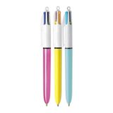 Bic 4 Colours 3'lü Tükenmez Kalem Seti