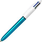 Bic 4 Colours Tükenmez Kalem Mavi 1 Adet Modern Tasarım ve Kolay Kullanım