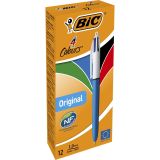 Bic 4 Renk Değiştirilebilir Medium Tükenmez Kalem 12'li Kutu
