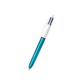 Bic 4 Renk Shine Gök Mavi Gövde Pro Çoklu Tükenmez Kalem 888868659903