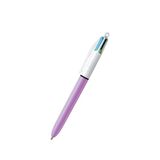 Bic 4 Renk Shine Pembe Gövde Çoklu Tükenmez Kalem