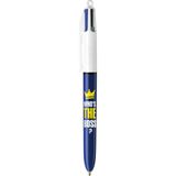 BIC 4 renkli MESSAGE Who is the Boss tükenmez kalem. Orta uçlu, geri çekilebilir ve doldurulabilir