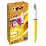 Bic 4 Renkli Tükenmez Kalem Sun