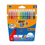 Bic 8289661 12 Renk Kids Couleur Yıkanabilir XL Keçeli Kalem