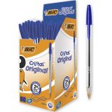 Bic 847898 Cristal 1.0 mm 50 li Mavi Tükenmez Kalem