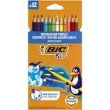 Bic 8575614 Aquacouleur 12'li Kuru Sulu Boya