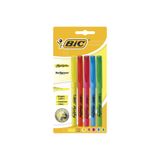 Bic 893133 Brite Liner 5'li Karışık Fosforlu Kalem Set