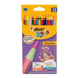 Bic 895789 Evolution Circus 12 Renk Kuru Boya Kalemi