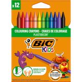 Bic 920299 Plastidecor 12'Li Silinebilir Pastel Boya