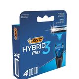 Bic 921180 Flex 3 Hybrid 4lü Kutu Yedek Tıraş Bıçağı Kartuşu
