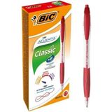 Bic Atlantis Classic 1.0 Kırmızı Kutu 12 Adet Tükenmez Kalem