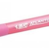 Bic Atlantis Pembe Tükenmez Kalem