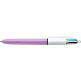BIC Basmalı tükenmez kalem 4 Colours Fun lila / beyaz