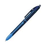 Bic Bıc 4 Colours Smooth Drop Lacivert Gövdeli 4 Renk Tükenmez Kalem