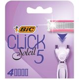 Bic Bıc Click Soleil 5 Bıçaklı Kadın Tıraş Bıçağı Yedek Başlık 4’lü