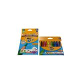 Bic Bıc Kıds Jumbo Ikili Set- Kuru Boya Ve Mum Boya
