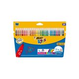 Bic-Boya Kalemi (ultra Yıkanabilir) Keçeli Boya Kalemi 24 Renk