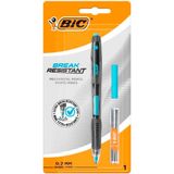 Bic Break Resistant Kırılmaya Dayanıklı Yandan Basmalı Siyah-Mavi Versatil Kalem Seti