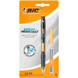 Bic Break Resistant Kırılmaya Dayanıklı Yandan Basmalı Siyah-Sarı Versatil Kalem Seti