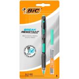 Bic Break Resistant Kırılmaya Dayanıklı Yandan Basmalı Siyah-Yeşil Versatil Kalem Seti