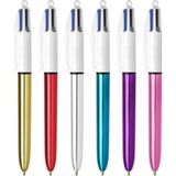 Bic Colours Tükenmez Kalem 4 Renkli - 1 Adet Çok Renkli