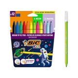 bic cosma keçeli kalem 12 renk 301839 - Yok