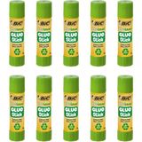 Bic Eco Glue Stick Yapıştırıcı 8 gr 10 Lu Paket - Renkli