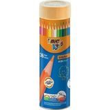 Bic Evolution 36 Renk Metal Tüp Kuru Boya Kalemi Çocuklar İçin Eğlenceli Sanat Seti