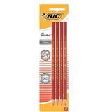 Bic Evolution Extra Güçlü Uç 4'lü Blisterli Kırmızı Kopya Kalem