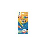 Bic Evolution Kuru Boya Kalemi 12'li Kutu Renkli Çizim İçin Çocuklara Uygun Kalem Seti - Turuncu