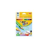 Bic Evolution Kuru Boya Kalemi Jumbo (12 Renk)
